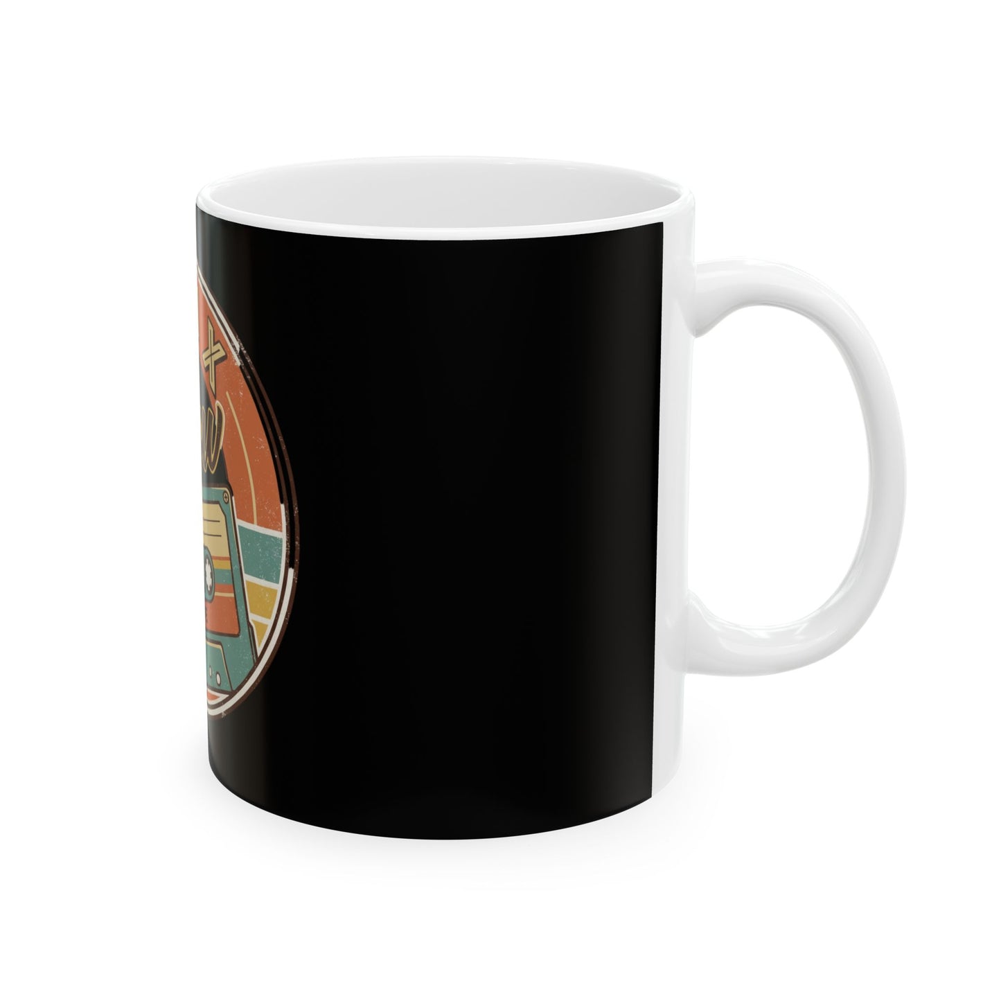 Generation X BrewCeramic Mug (11oz/15oz) – Retro Nostalgia Coffee Cup