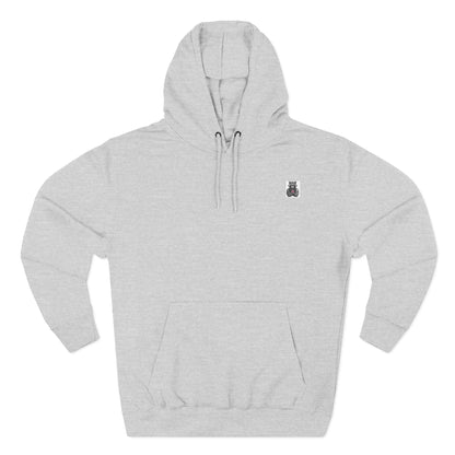 American Flag Cross Hoodie — Christian Patriotic Pullover with Distressed Stars & Stripes