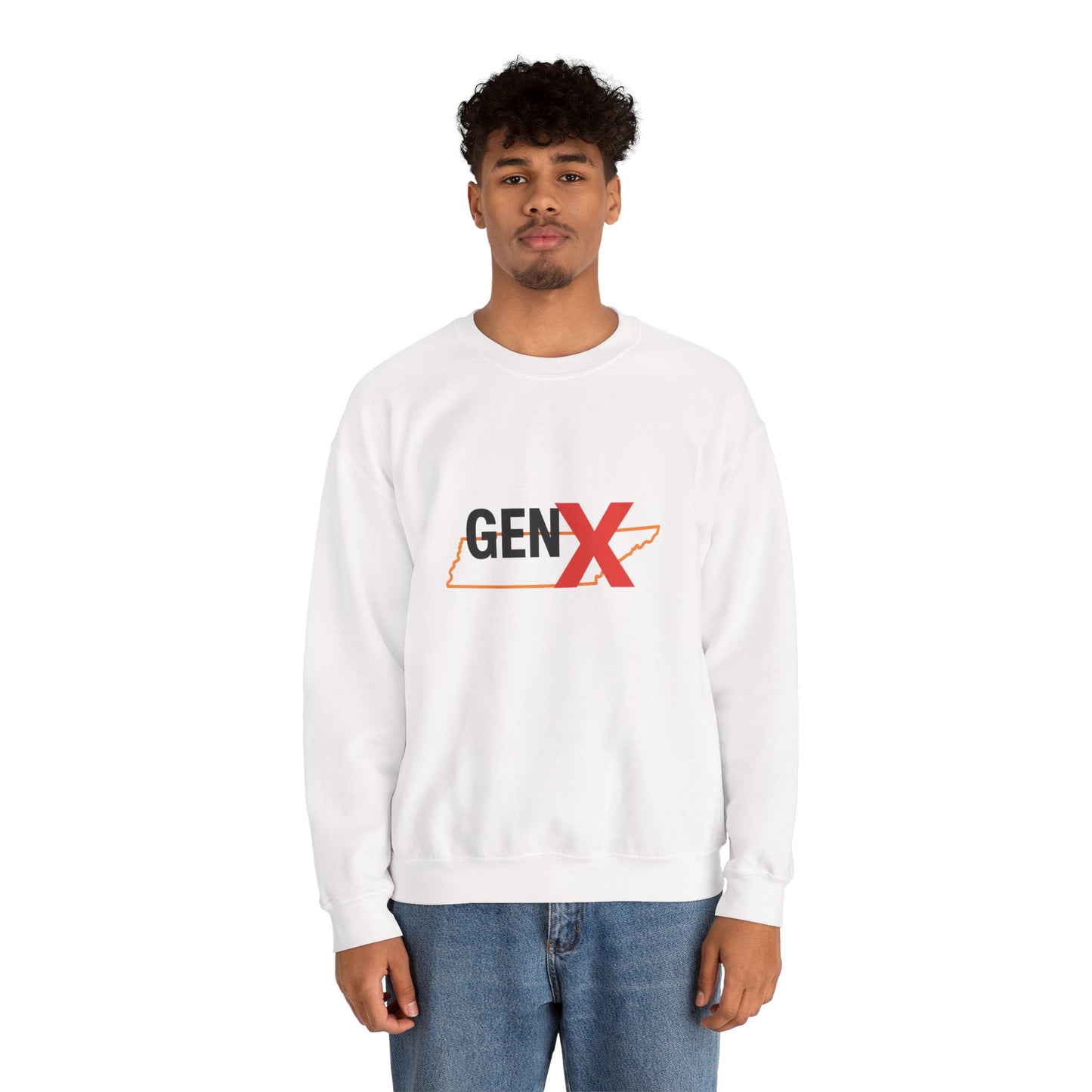 Gen X Pride Crewneck Sweatshirt, Vintage Style, Casual Comfort, Unisex Fashion, Gift for Gen X, Retro Apparel
