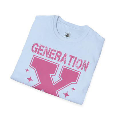 Generation X- "We Don't Care" Graphic