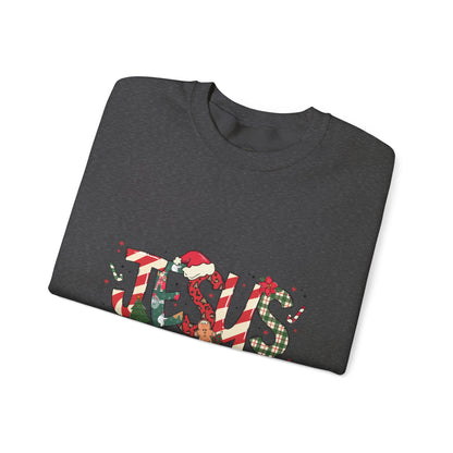 Crewneck Sweatshirt — “JESUS the reason for the season” Christmas Holiday Pullover