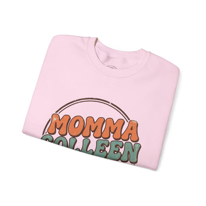 Momma Colleen Tips & Tricks Sweatshirt — Retro Cozy Crewneck for Moms