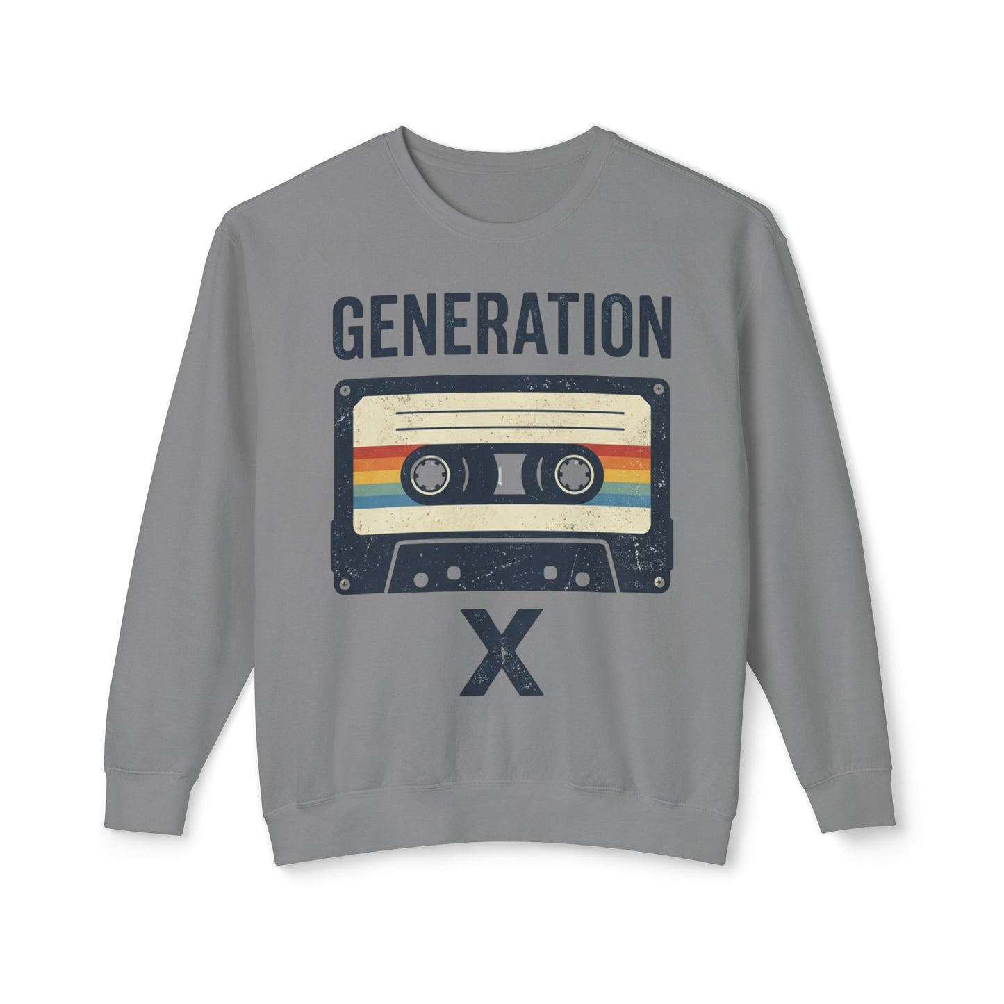 Generation X Retro Cassette Crewneck Sweatshirt