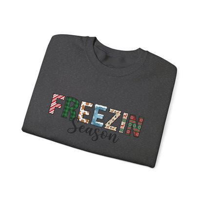 Freezin Season Sweatshirt – Cozy Winter Crewneck