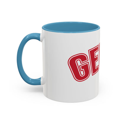 Gen X Coffee Mug — Retro Bold Red Accent Mug (11/15oz)