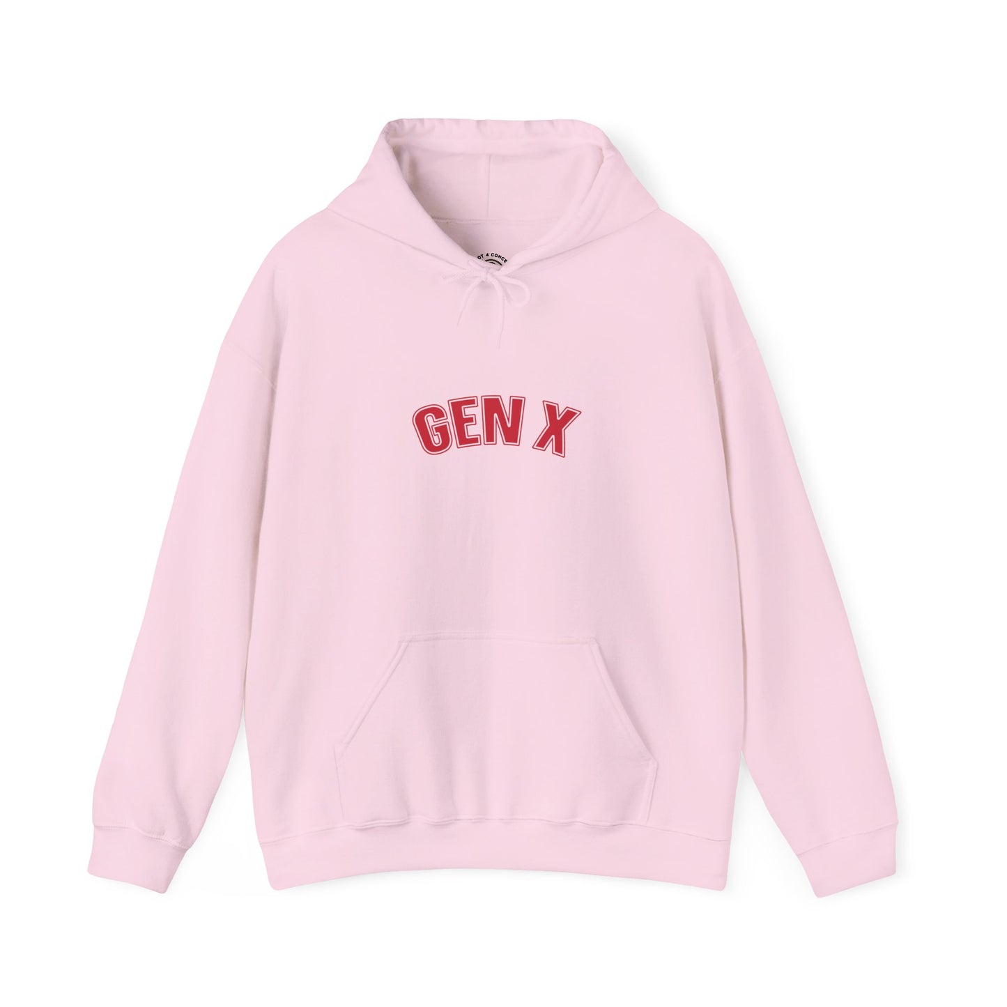 Gen X Retro Hoodie — Vintage Collegiate Pullover for Generation X