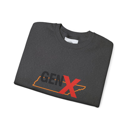 Gen X Pride Crewneck Sweatshirt, Vintage Style, Casual Comfort, Unisex Fashion, Gift for Gen X, Retro Apparel