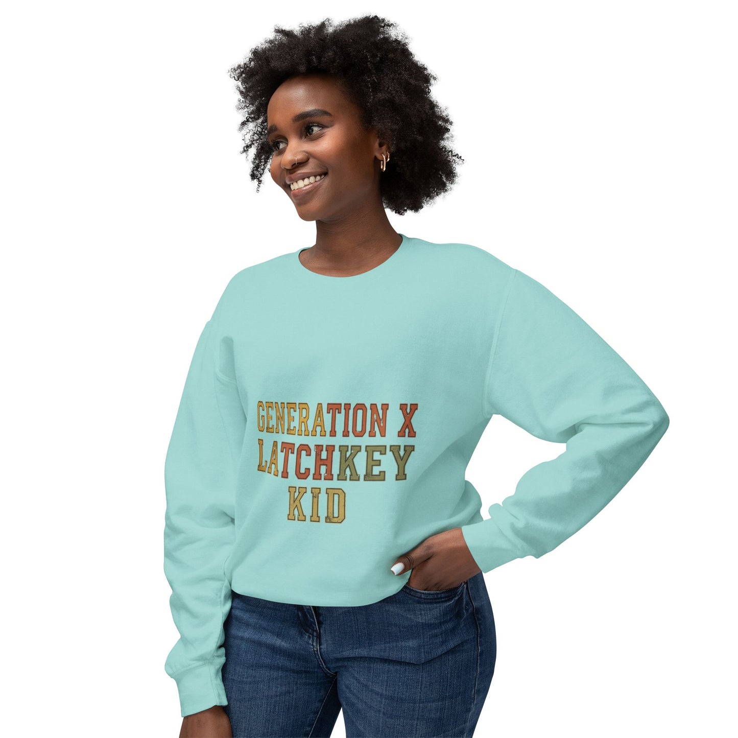 Generation X Latchkey Kid Crewneck Sweatshirt