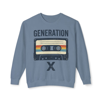 Generation X Retro Cassette Crewneck Sweatshirt