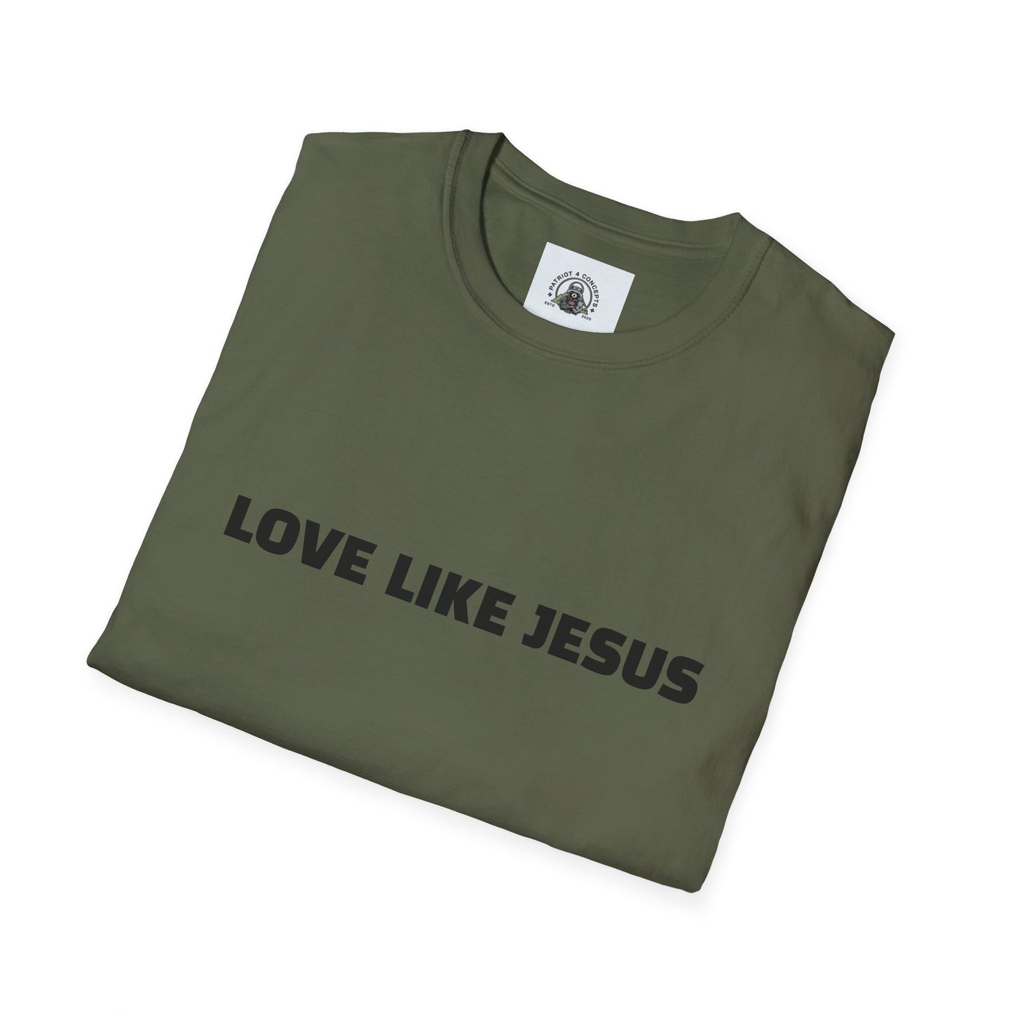 Jesus Love Inspiration T-Shirt, Unisex Faith Tee, Christian Apparel, Gift for Believers, Everyday Wear, Spiritual Message