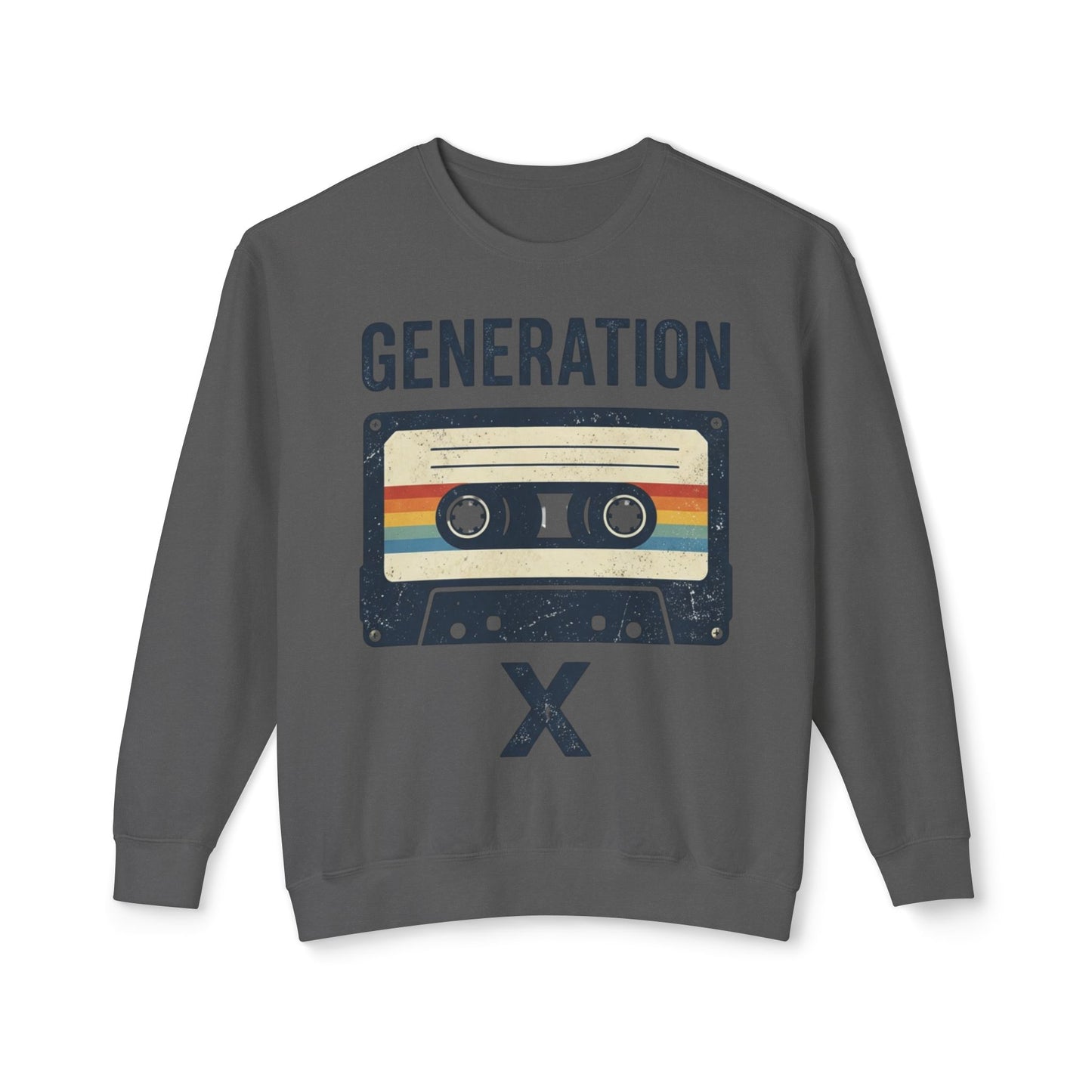 Generation X Retro Cassette Crewneck Sweatshirt