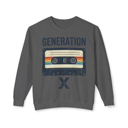 Generation X Retro Cassette Crewneck Sweatshirt