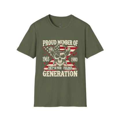 Proud Member of 1965-1980 Generation X T-Shirt