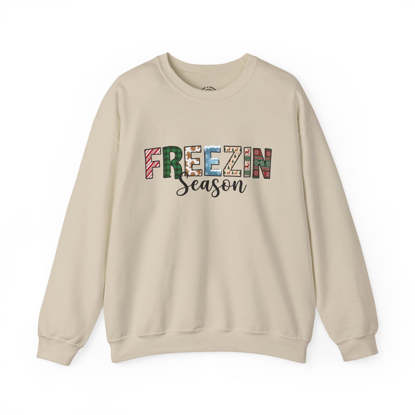Freezin Season Sweatshirt – Cozy Winter Crewneck