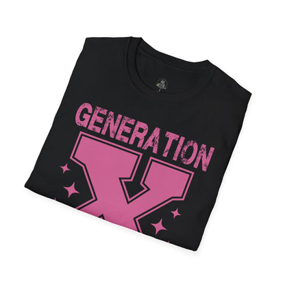 Generation X- "We Don't Care" Graphic