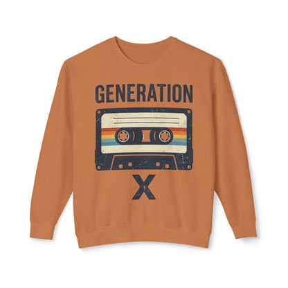 Generation X Retro Cassette Crewneck Sweatshirt