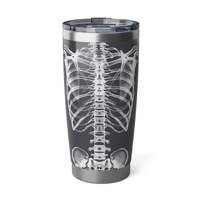 Stylish Skeleton Tumbler, 20oz Travel Mug for Science Lovers, Unique Gift for Halloween, Medical Professionals, and Everyday Use