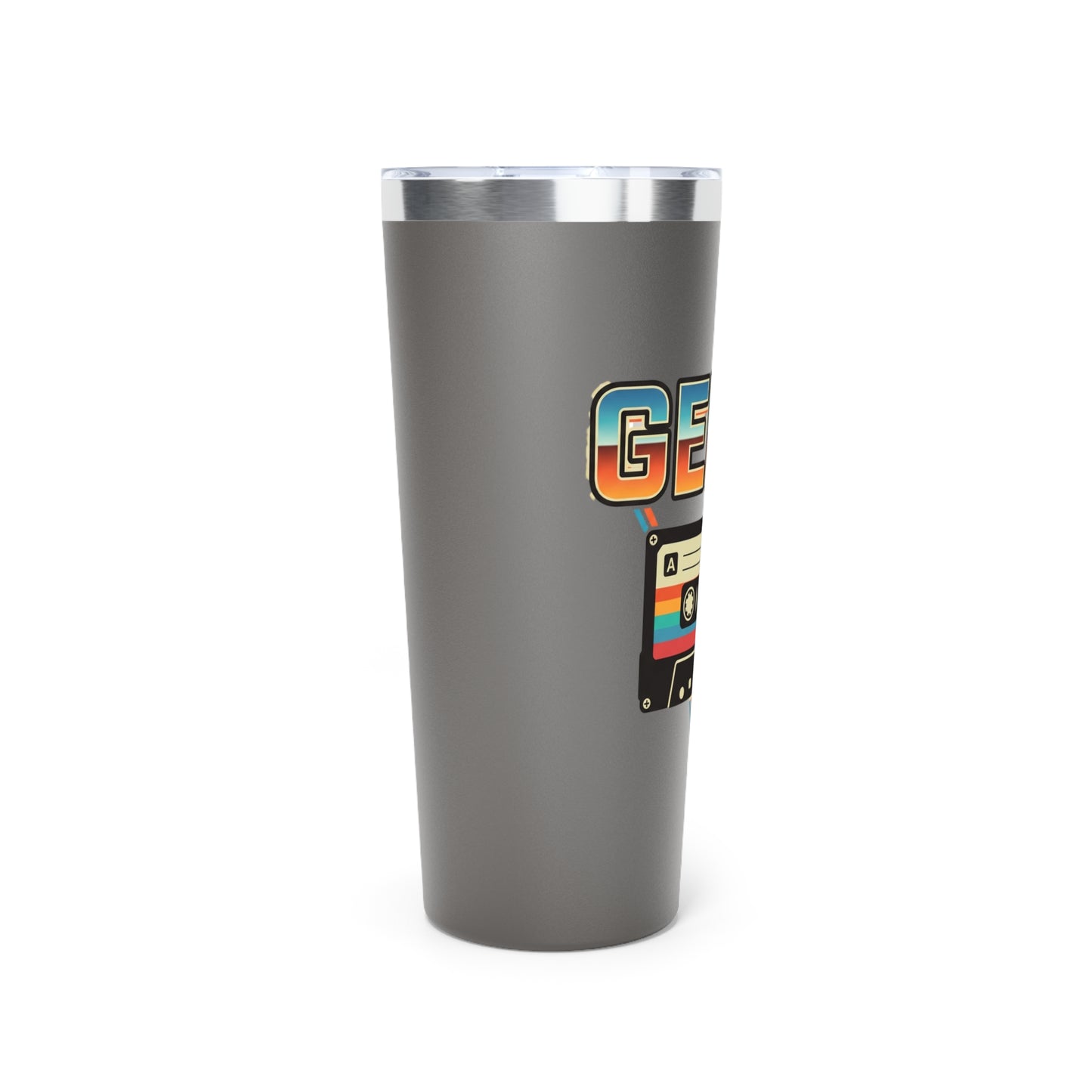 Gen X Retro Cassette 22oz Insulated Tumbler