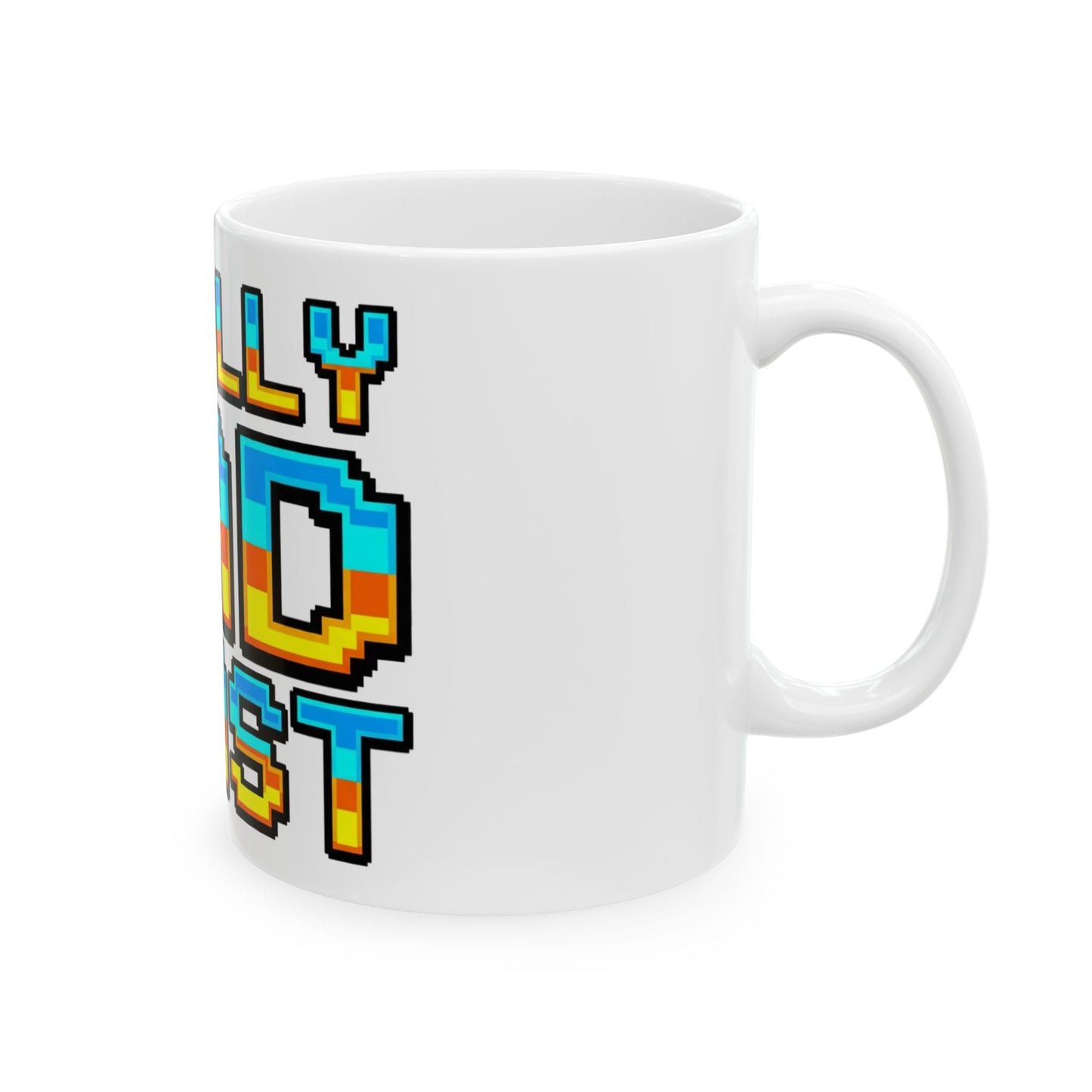Generation X Totally Rad Roast Ceramic Mug (11oz/15oz) – Retro Nostalgia Coffee Cup