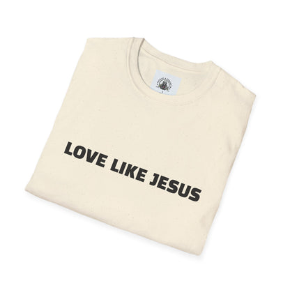 Jesus Love Inspiration T-Shirt, Unisex Faith Tee, Christian Apparel, Gift for Believers, Everyday Wear, Spiritual Message