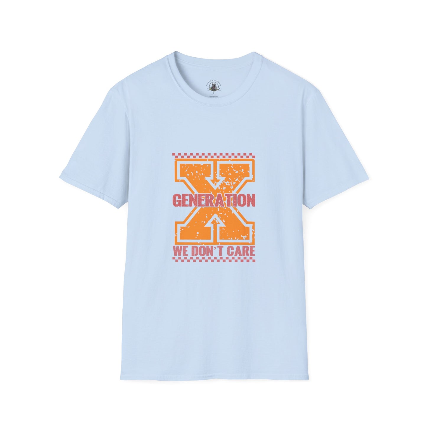 Generation X 'We Don't Care' Graphic T-Shirt
