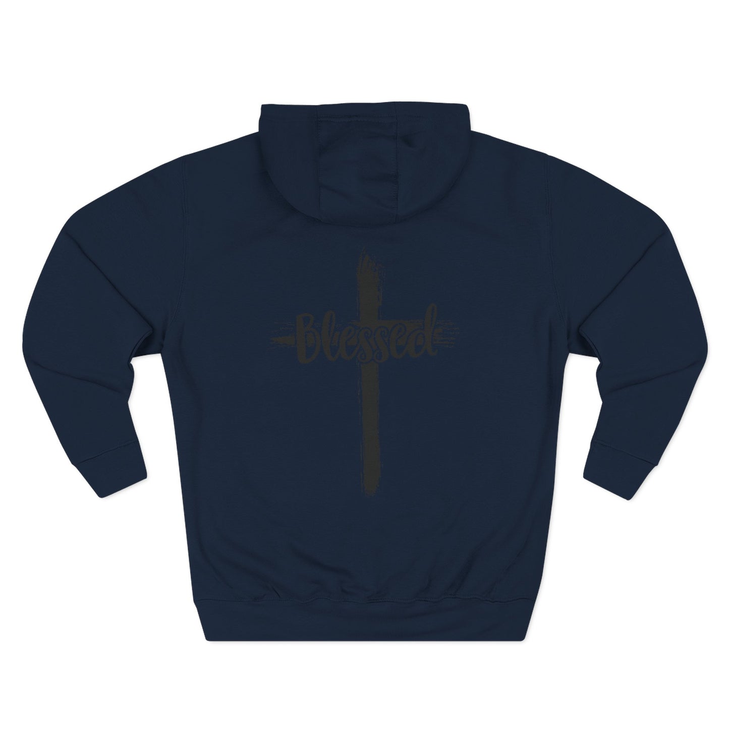 Blessed Cross Hoodie — Christian Faith Graphic Hoodie