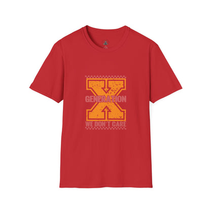Generation X 'We Don't Care' Graphic T-Shirt