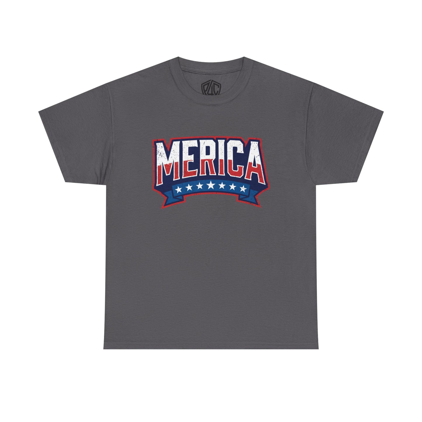 Merica Flag Graphic Tee — Vintage Americana 4th of July T‑Shirt