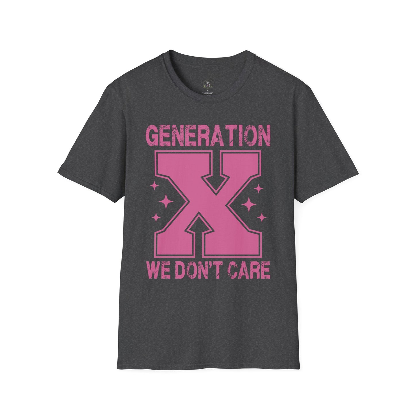 Generation X- "We Don't Care" Graphic