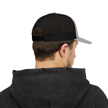 Embroidered "We the People" Flag Snapback Trucker Cap