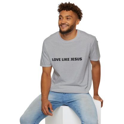 Jesus Love Inspiration T-Shirt, Unisex Faith Tee, Christian Apparel, Gift for Believers, Everyday Wear, Spiritual Message