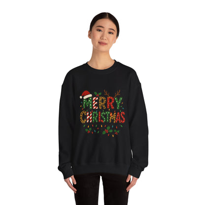 Christmas Sweatshirt — 'Merry Christmas' Holiday Crewneck