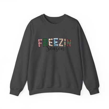 Freezin Season Sweatshirt – Cozy Winter Crewneck
