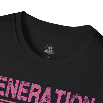Generation X- "We Don't Care" Graphic