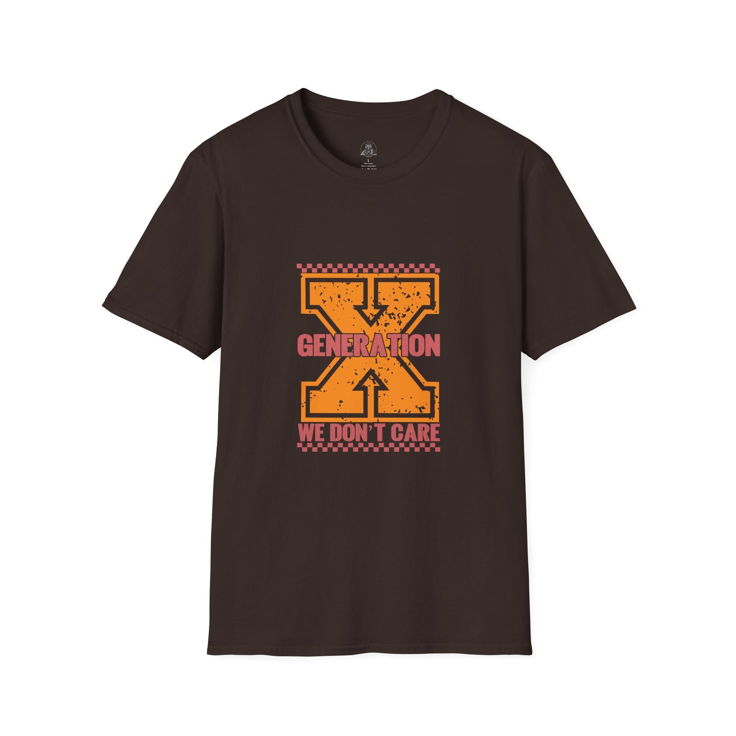 Generation X 'We Don't Care' Graphic T-Shirt