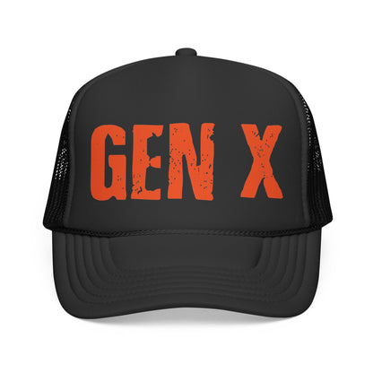 GEN X Trucker Cap – Vintage Retro Mesh Hat for Generation X