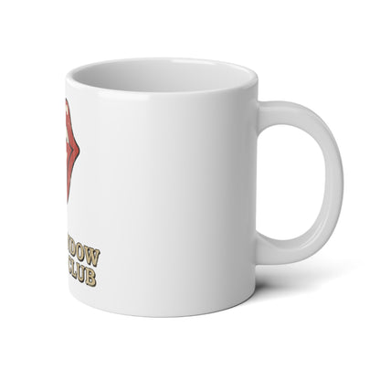 20oz Jumbo Mug — Vintage 'Live Window Licker Club' Tongue Graphic Coffee Cup
