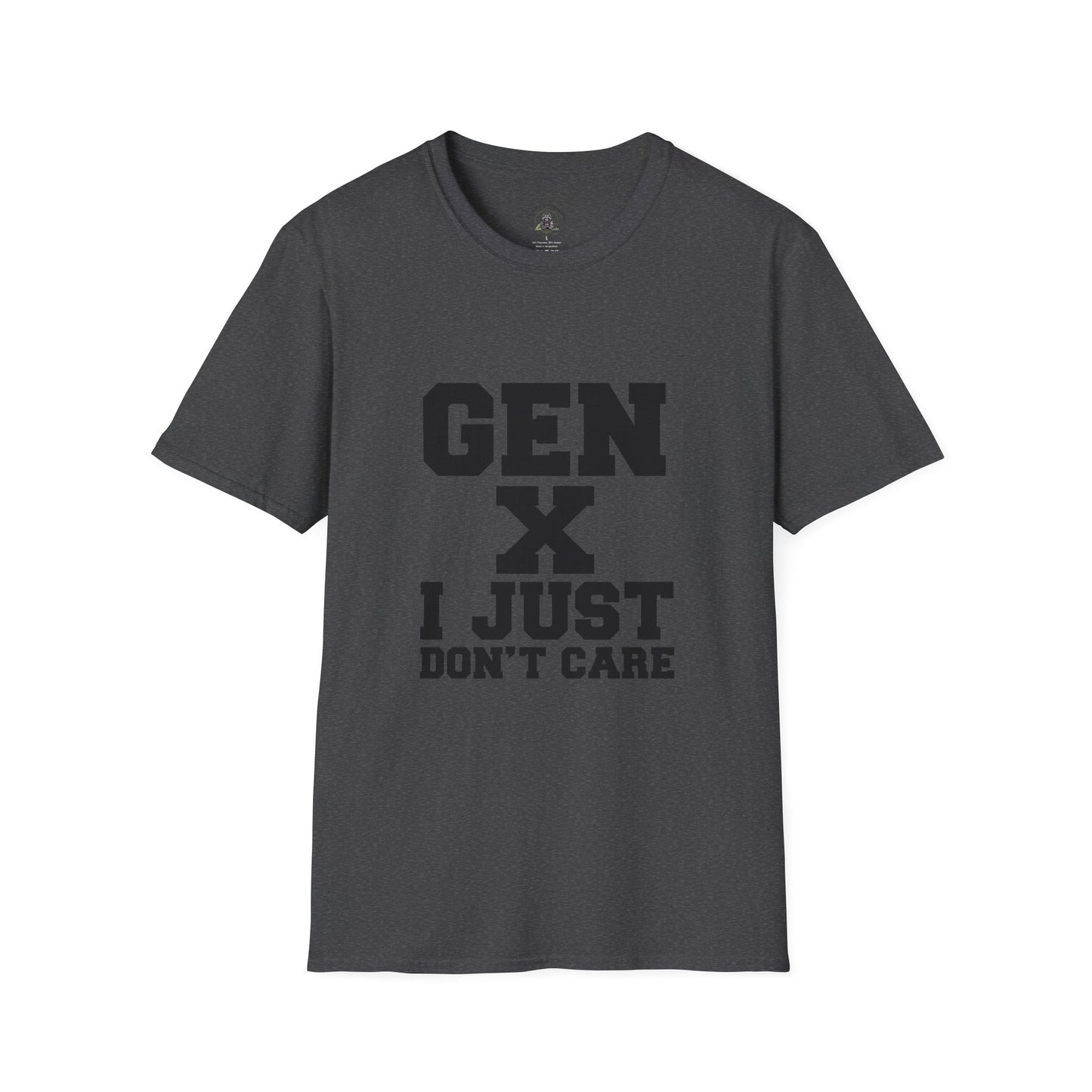 Generation X - "I just don't care" - Graphic