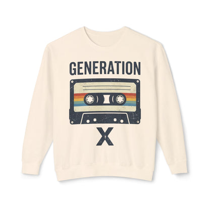 Generation X Retro Cassette Crewneck Sweatshirt