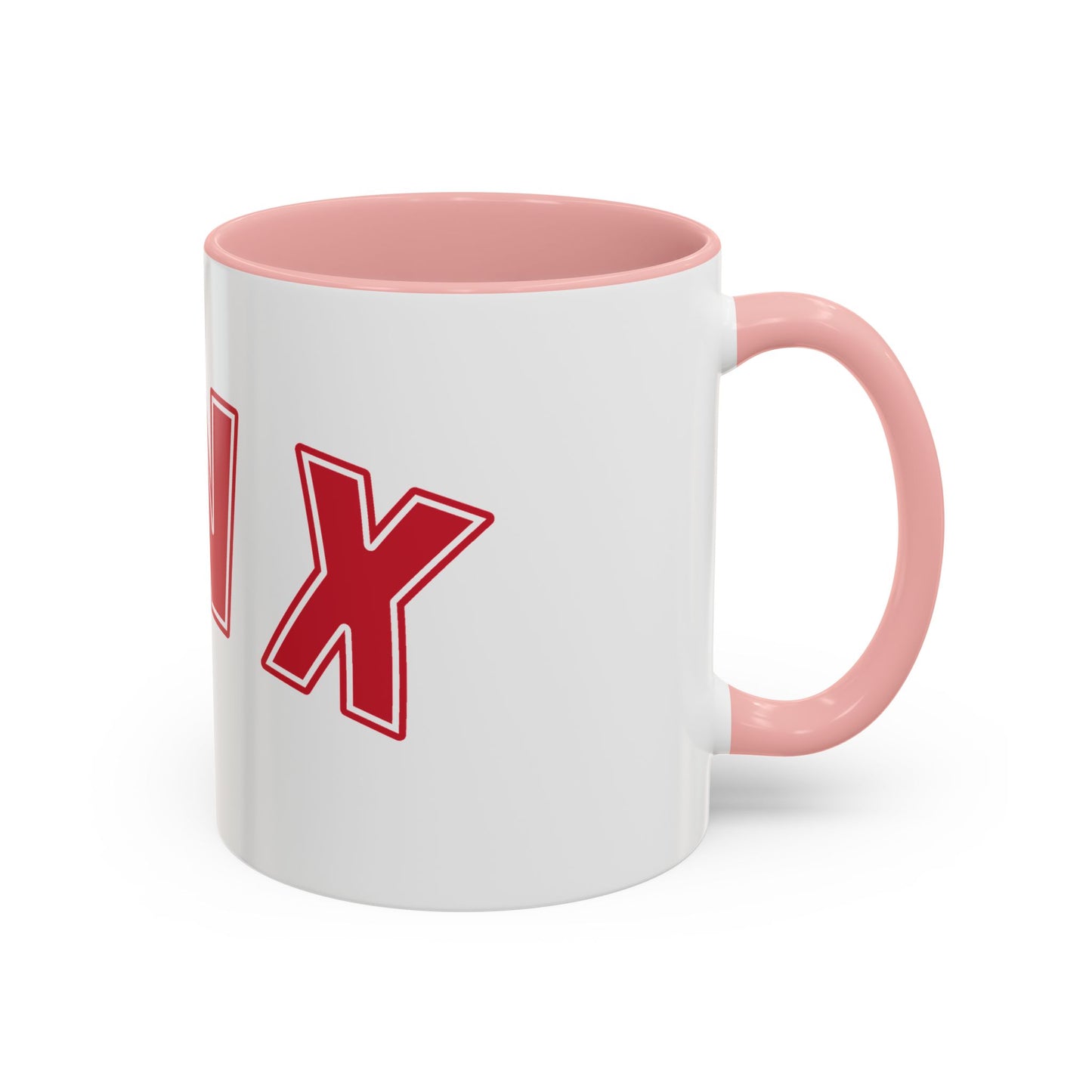 Gen X Coffee Mug — Retro Bold Red Accent Mug (11/15oz)