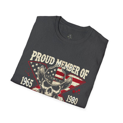 Proud Member of 1965-1980 Generation X T-Shirt