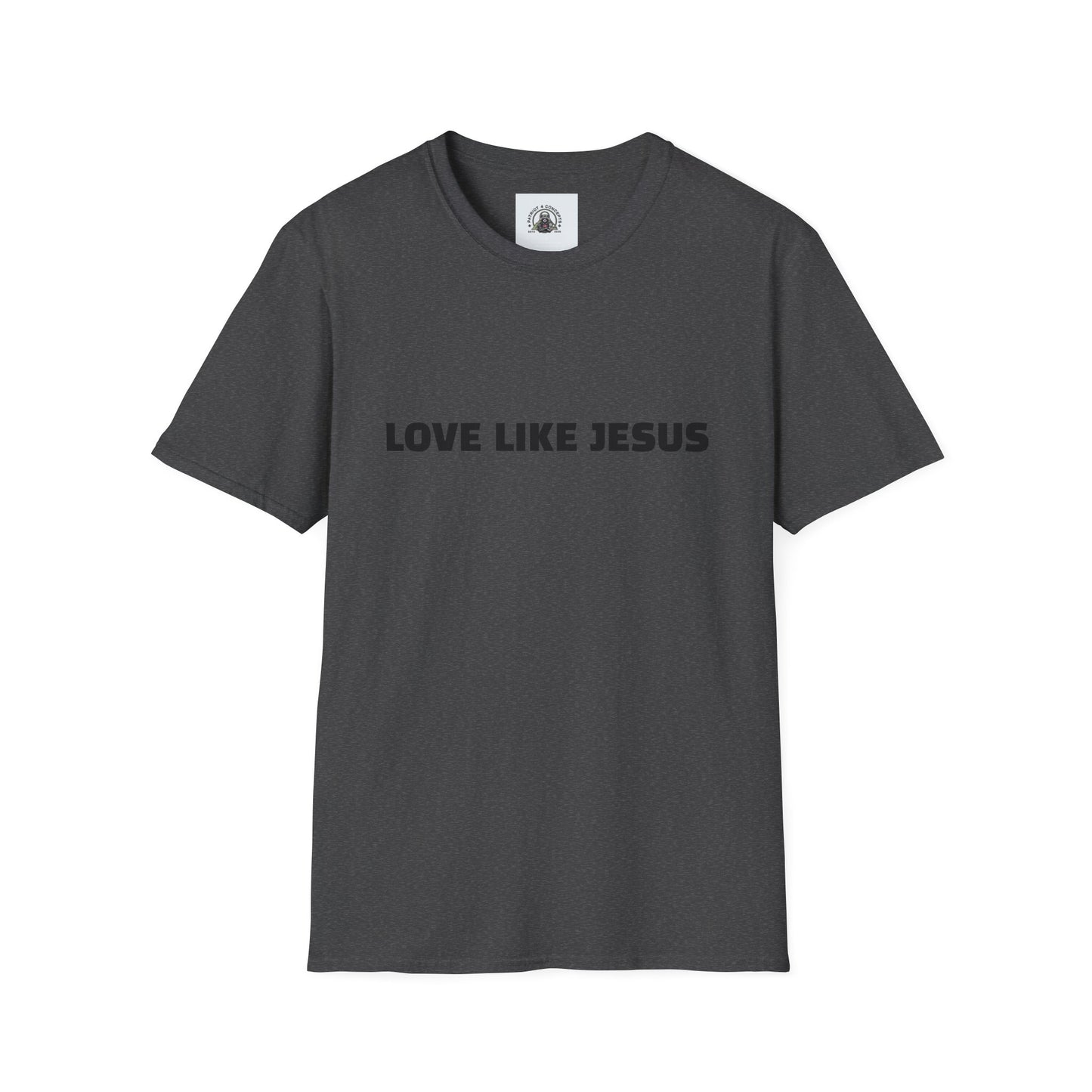 Jesus Love Inspiration T-Shirt, Unisex Faith Tee, Christian Apparel, Gift for Believers, Everyday Wear, Spiritual Message