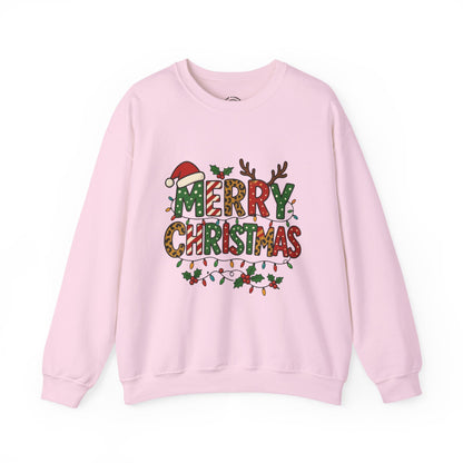 Christmas Sweatshirt — 'Merry Christmas' Holiday Crewneck