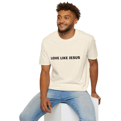 Jesus Love Inspiration T-Shirt, Unisex Faith Tee, Christian Apparel, Gift for Believers, Everyday Wear, Spiritual Message