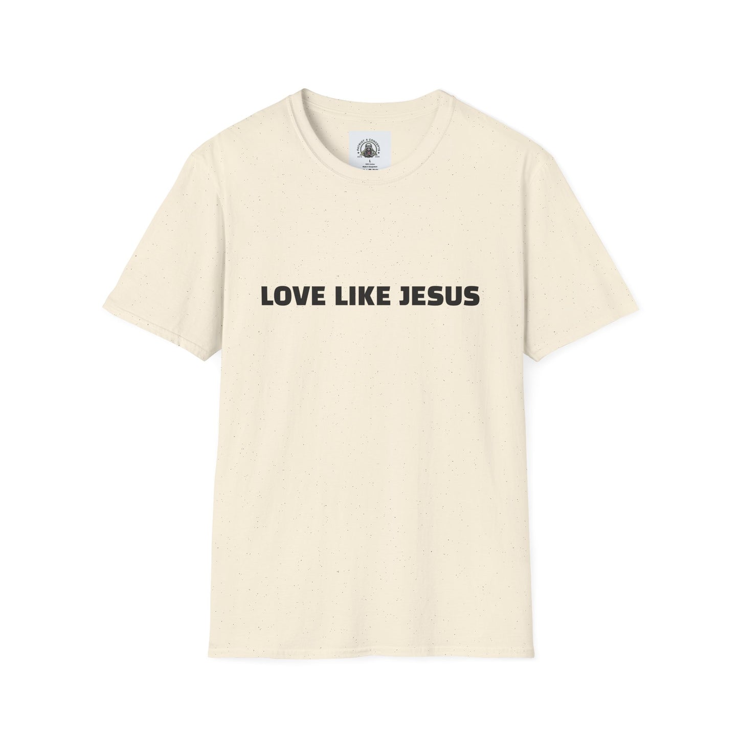 Jesus Love Inspiration T-Shirt, Unisex Faith Tee, Christian Apparel, Gift for Believers, Everyday Wear, Spiritual Message