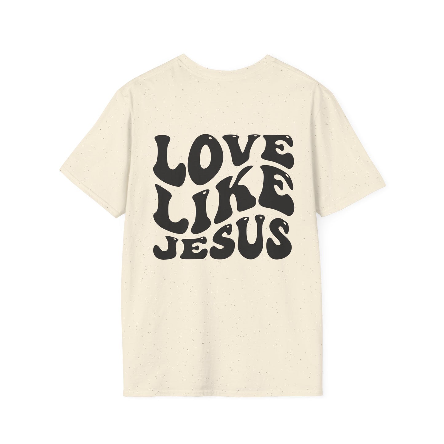 Jesus Love Inspiration T-Shirt, Unisex Faith Tee, Christian Apparel, Gift for Believers, Everyday Wear, Spiritual Message