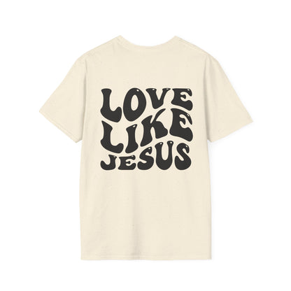 Jesus Love Inspiration T-Shirt, Unisex Faith Tee, Christian Apparel, Gift for Believers, Everyday Wear, Spiritual Message
