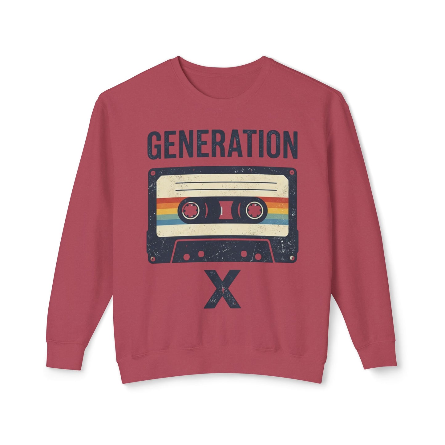 Generation X Retro Cassette Crewneck Sweatshirt