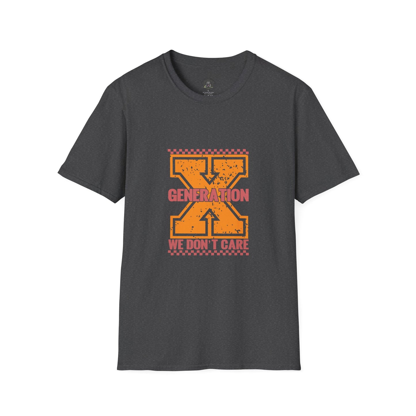 Generation X 'We Don't Care' Graphic T-Shirt