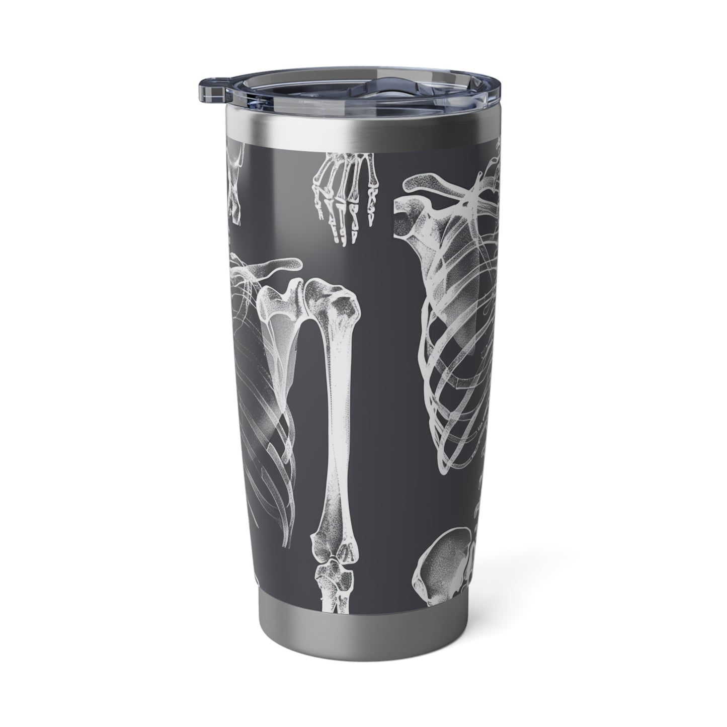 Stylish Skeleton Tumbler, 20oz Travel Mug for Science Lovers, Unique Gift for Halloween, Medical Professionals, and Everyday Use